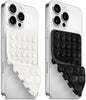 (2 Pack) Silicone Suction Cup Phone Case Mount Double Sided, Sticky Phone Grip with Higher Suction Power for Cell Phone, Hands-Free Phone Accessories for Selfies and Videos, Pink